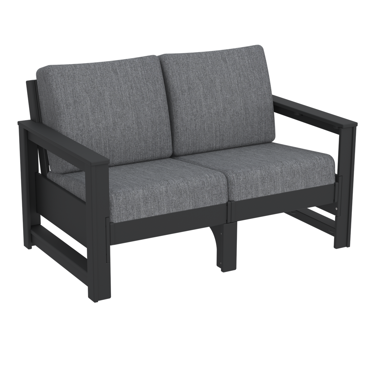 Modern Outdoor Loveseat