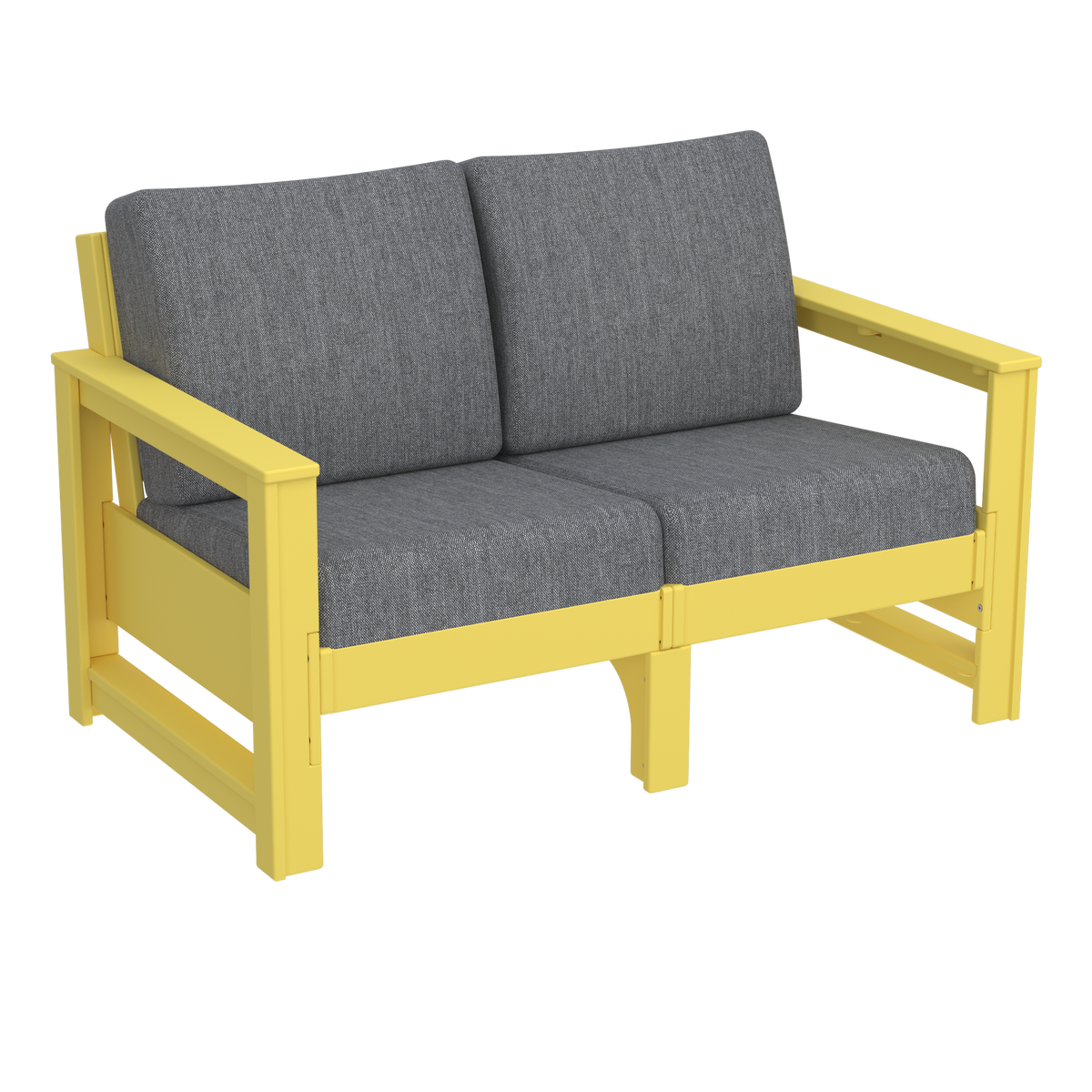 Modern Outdoor Loveseat