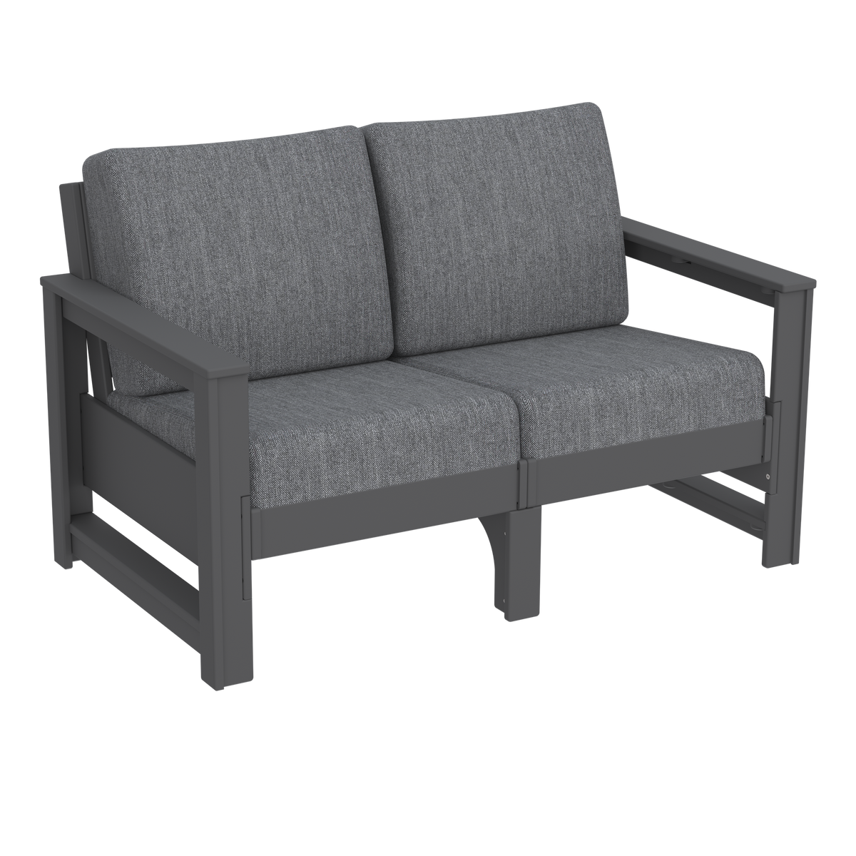 Modern Outdoor Loveseat