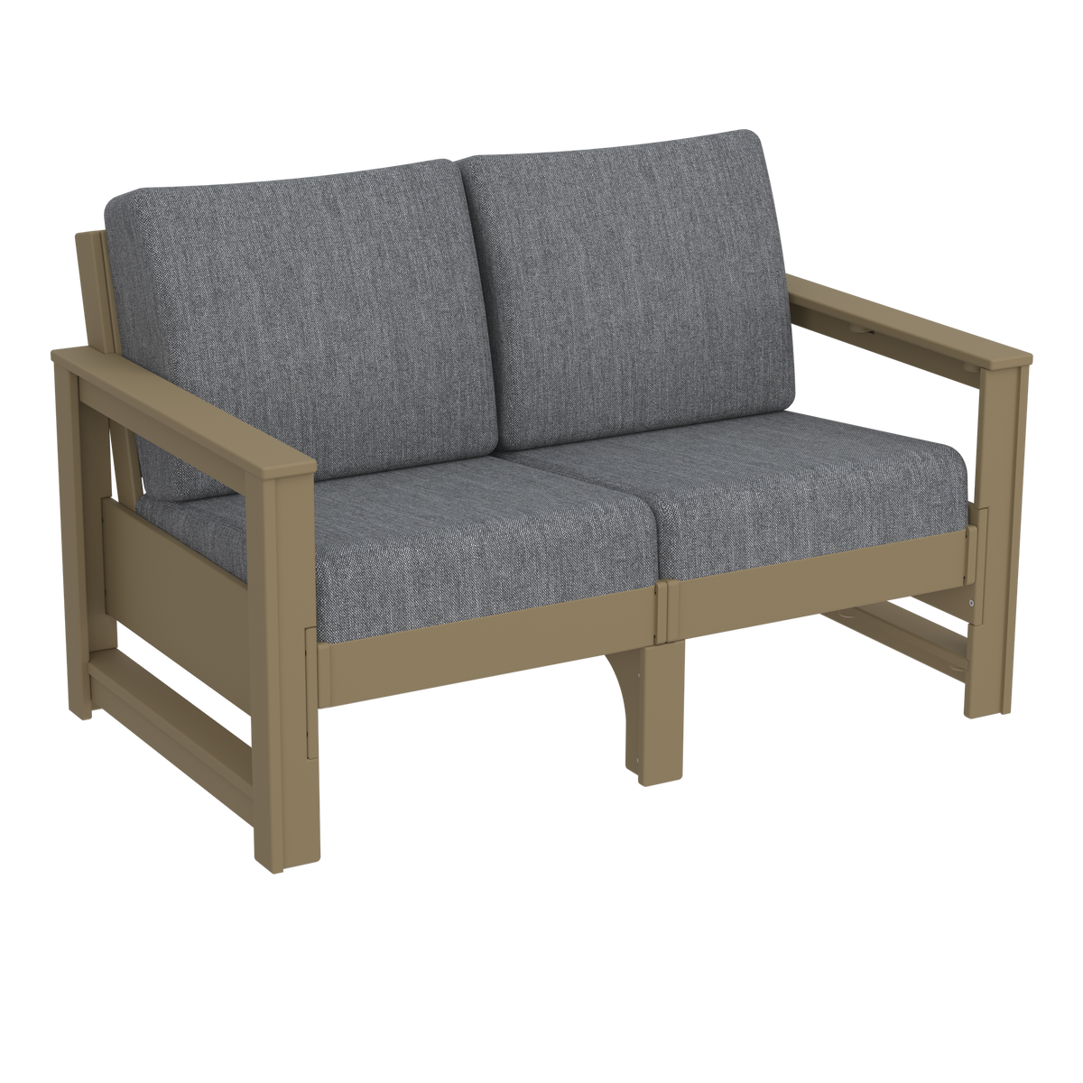 Modern Outdoor Loveseat