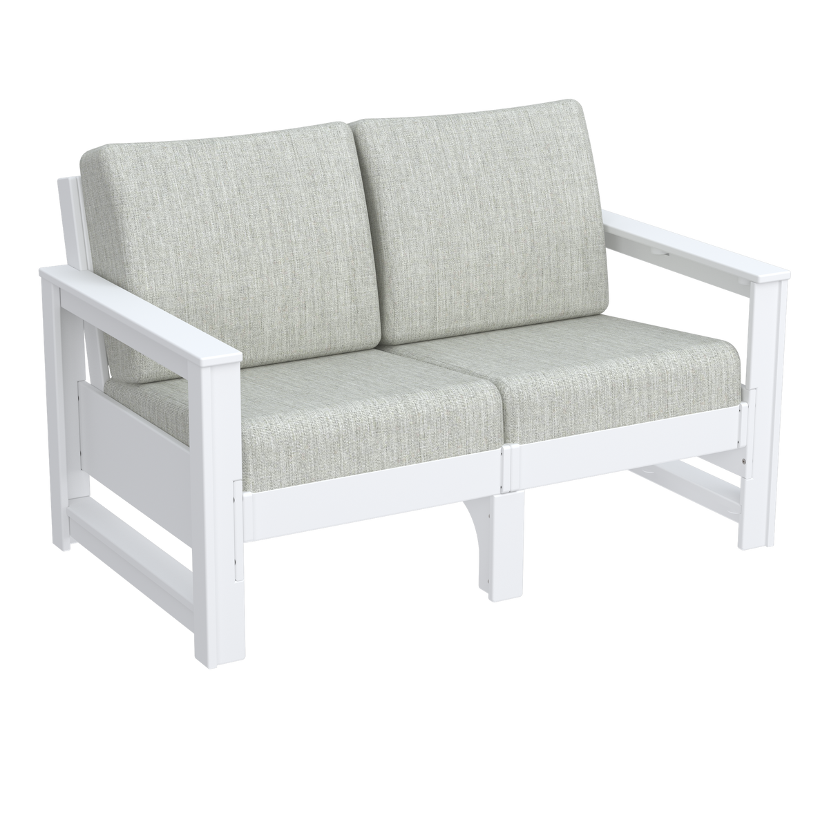Modern Outdoor Loveseat