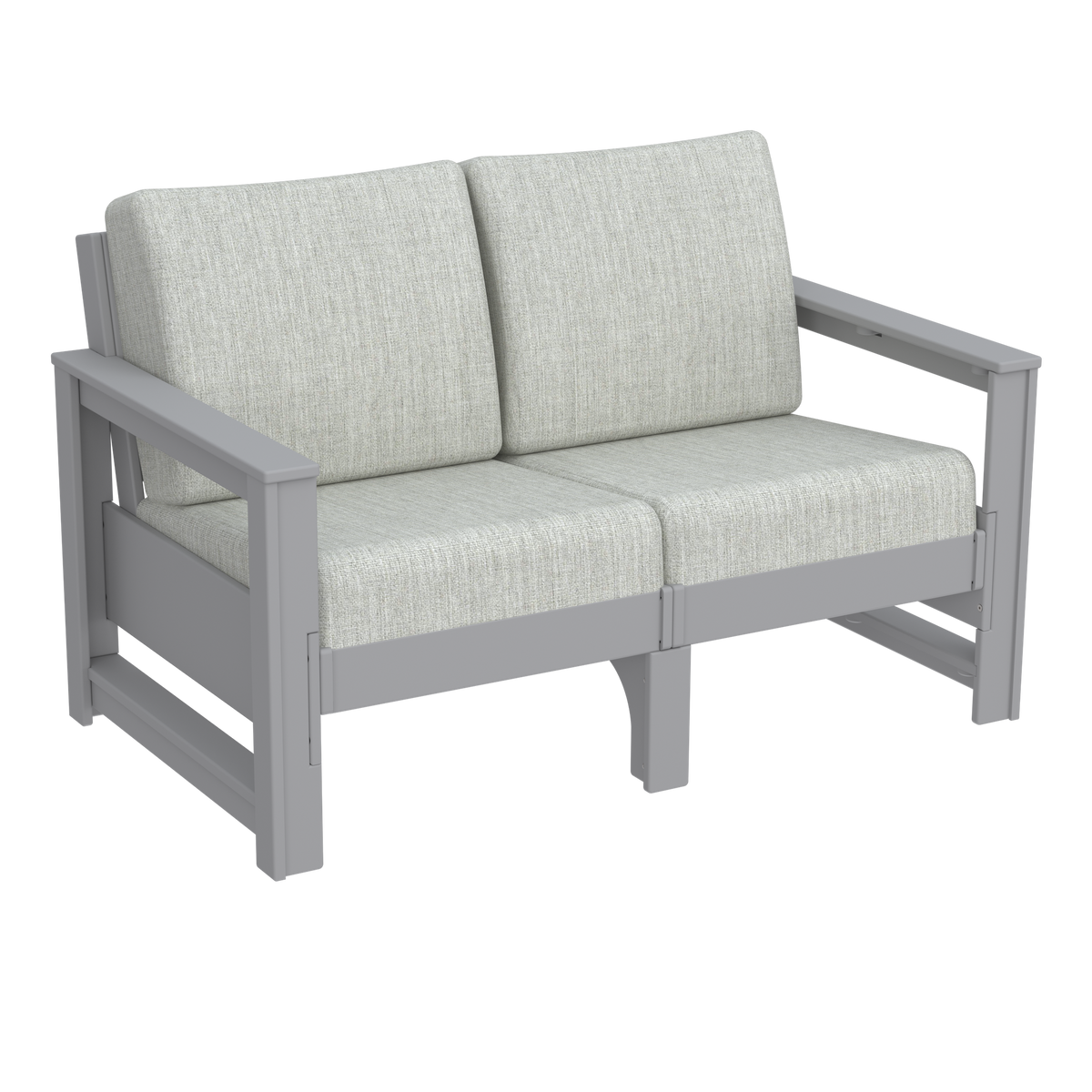 Modern Outdoor Loveseat