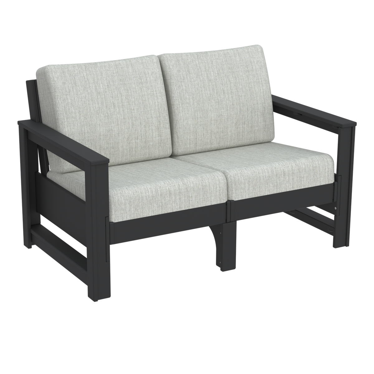 Modern Outdoor Loveseat