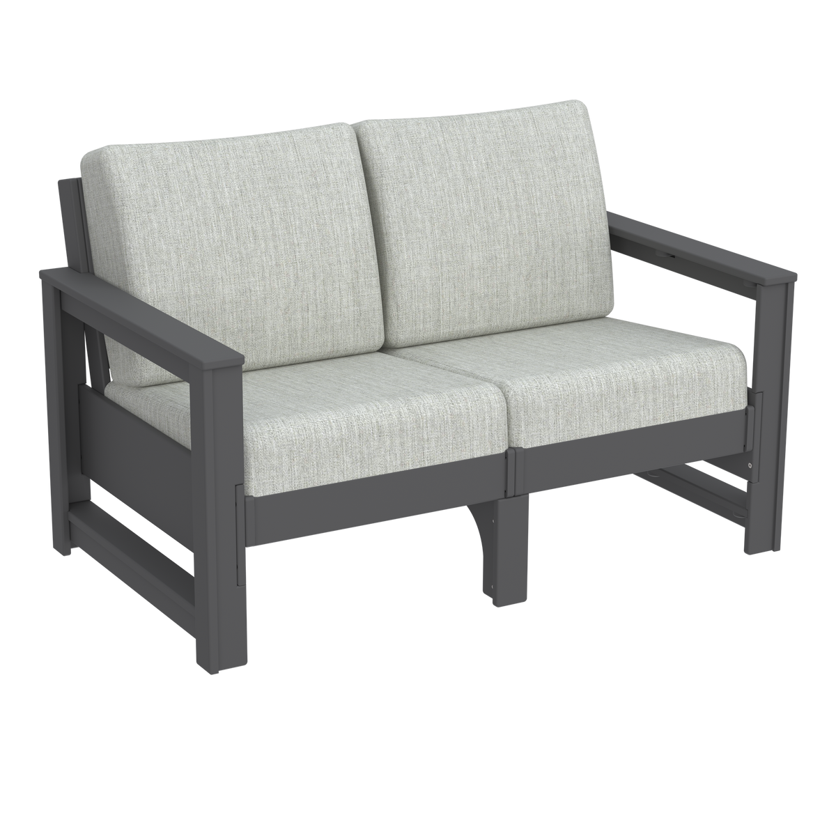 Modern Outdoor Loveseat