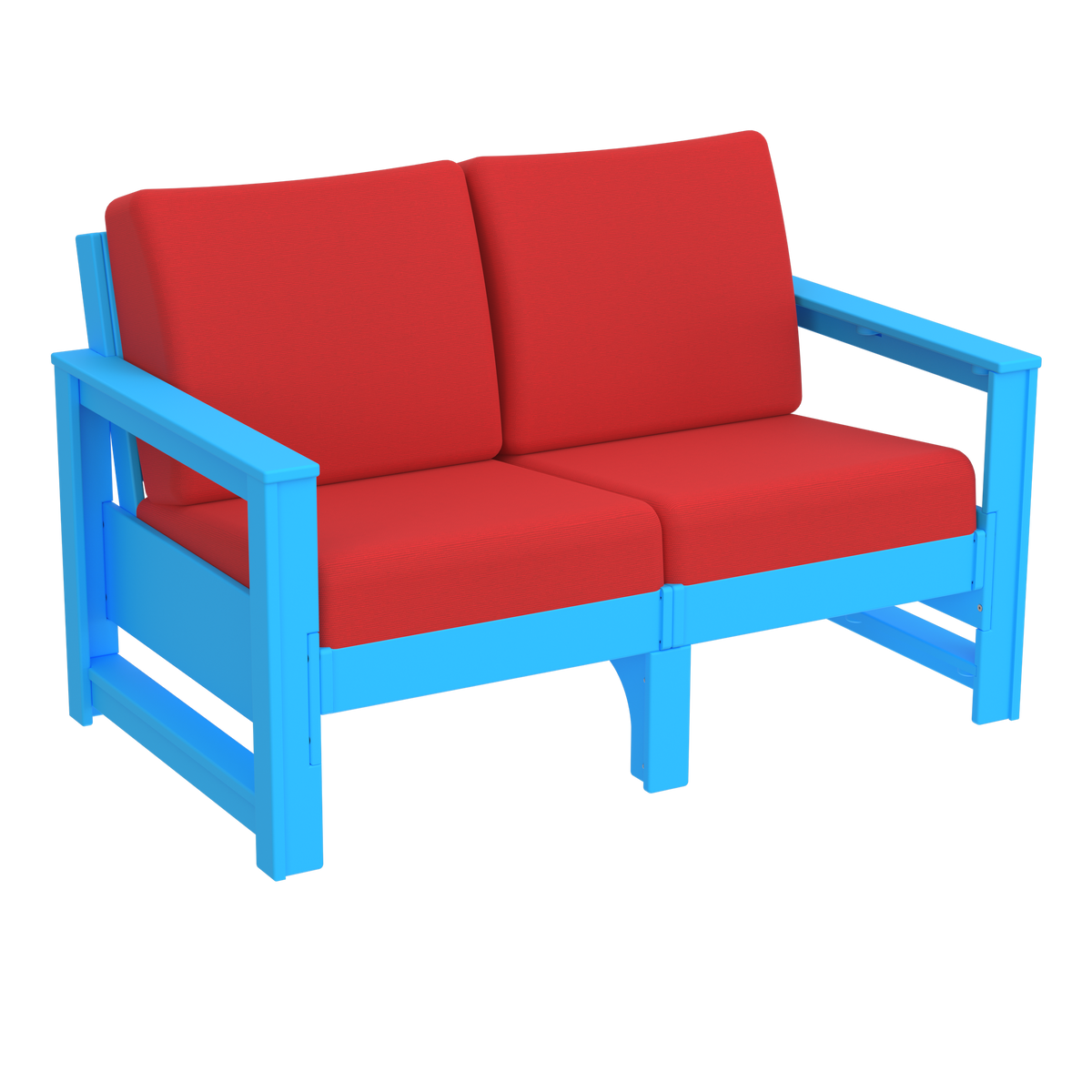 Modern Outdoor Loveseat