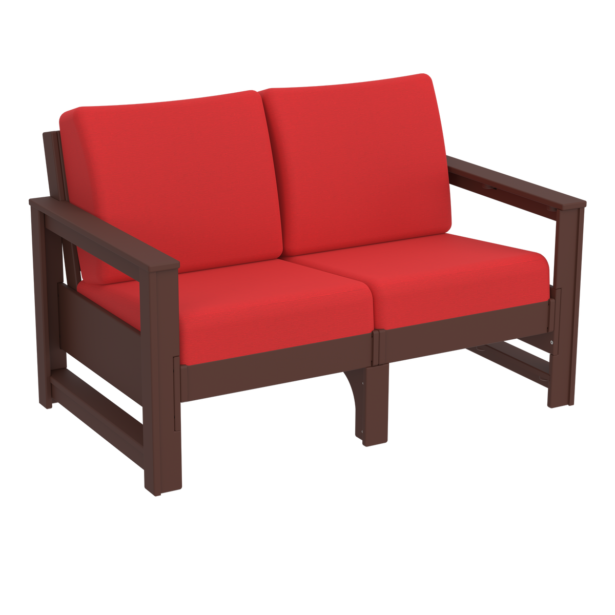 Modern Outdoor Loveseat