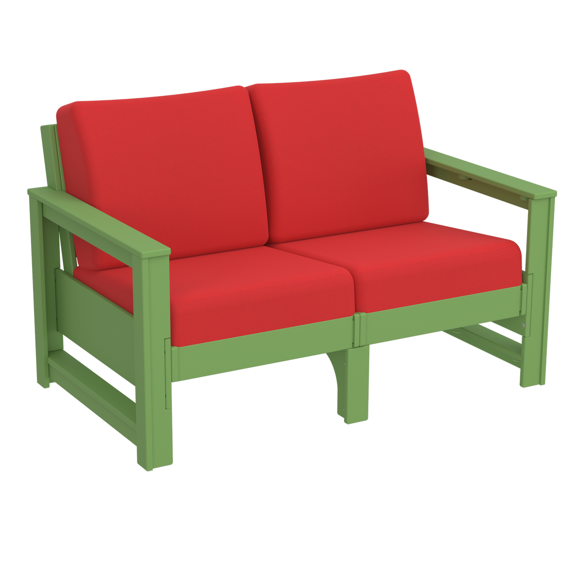 Modern Outdoor Loveseat