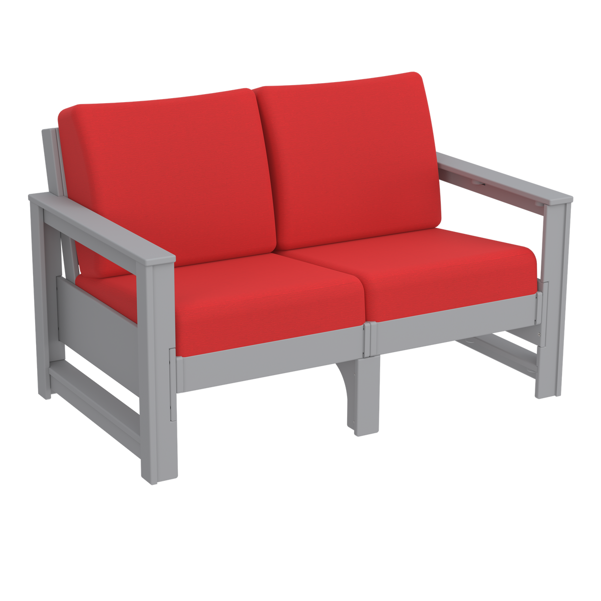 Modern Outdoor Loveseat