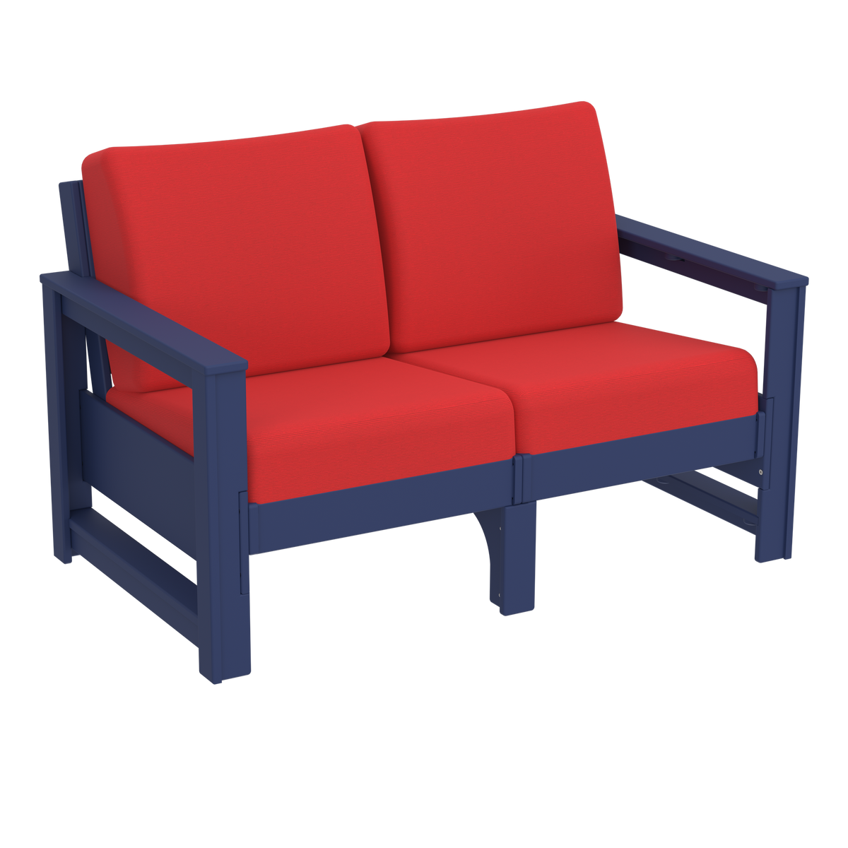Modern Outdoor Loveseat
