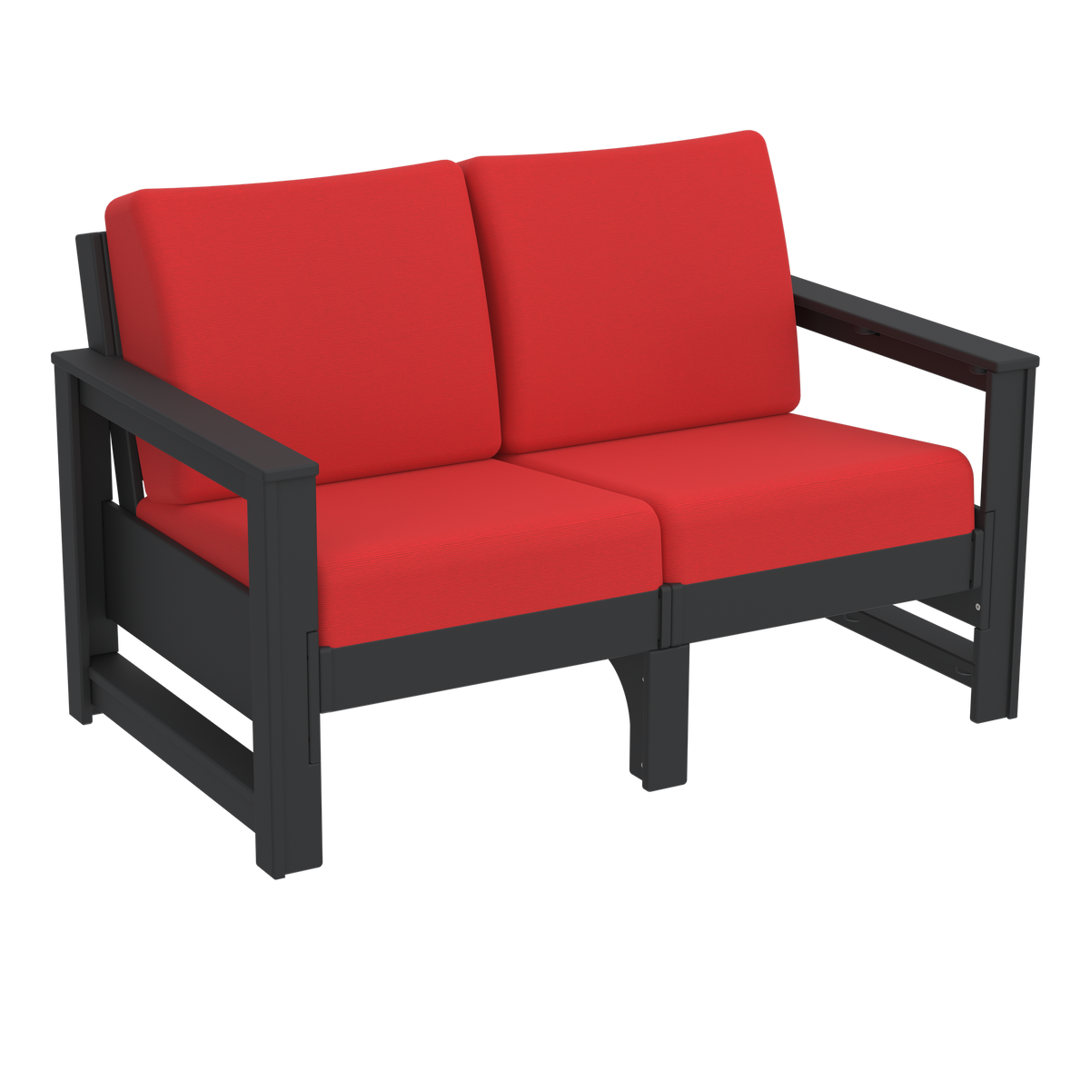 Modern Outdoor Loveseat