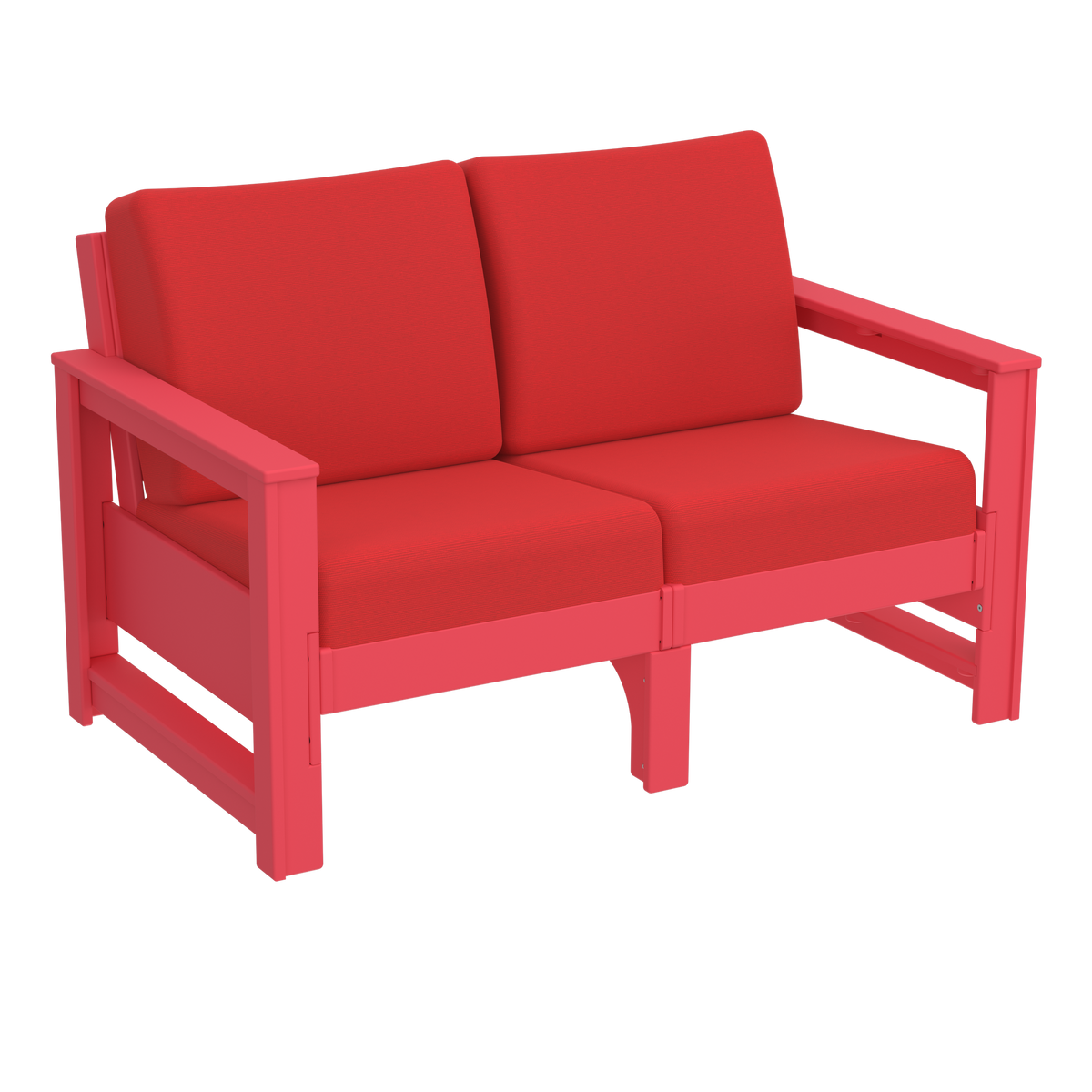 Modern Outdoor Loveseat