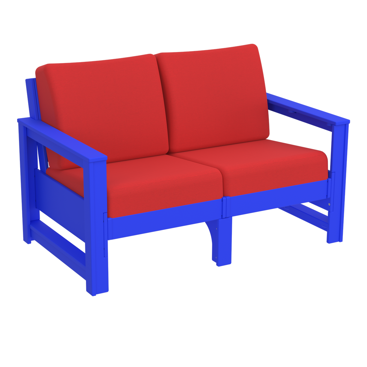 Modern Outdoor Loveseat