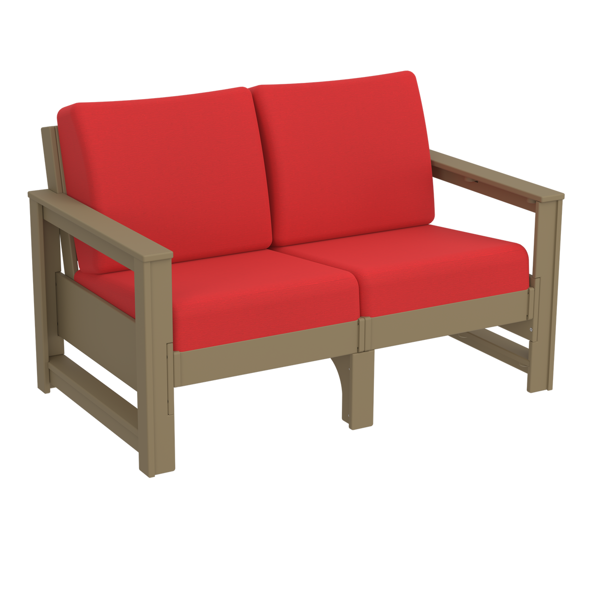 Modern Outdoor Loveseat