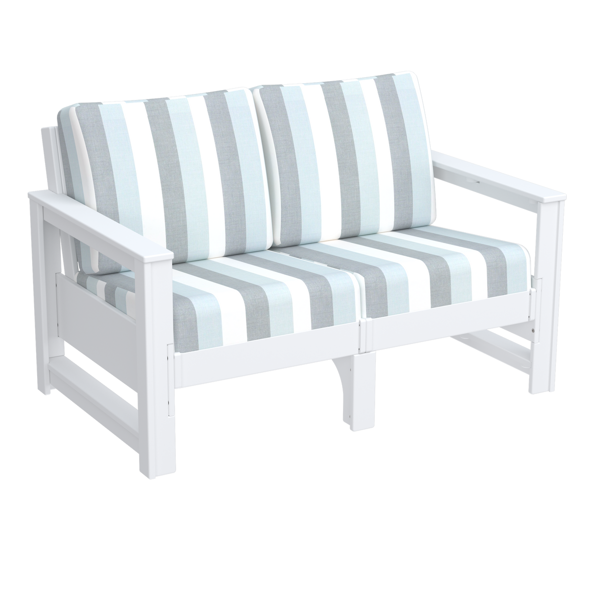 Modern Outdoor Loveseat
