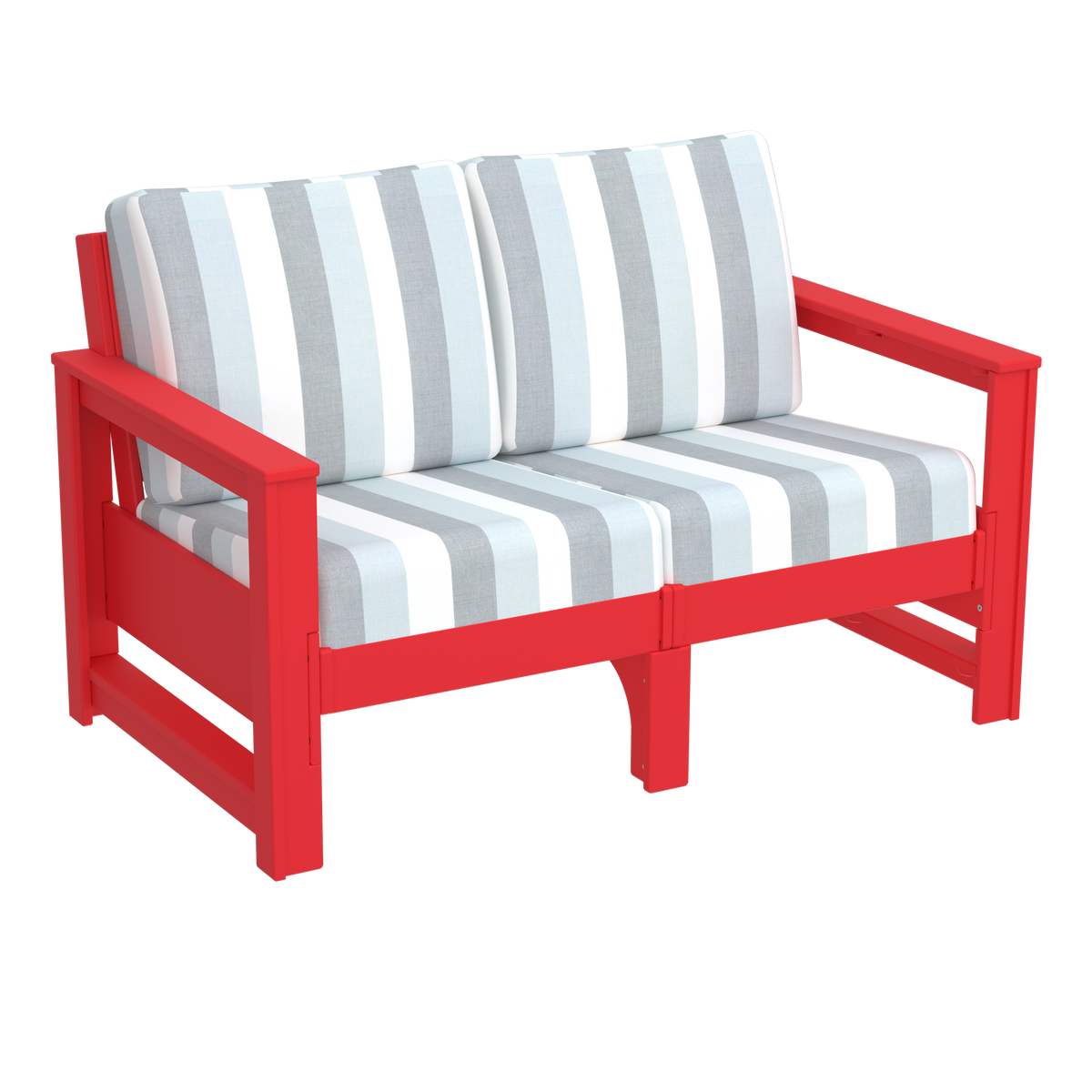 Modern Outdoor Loveseat