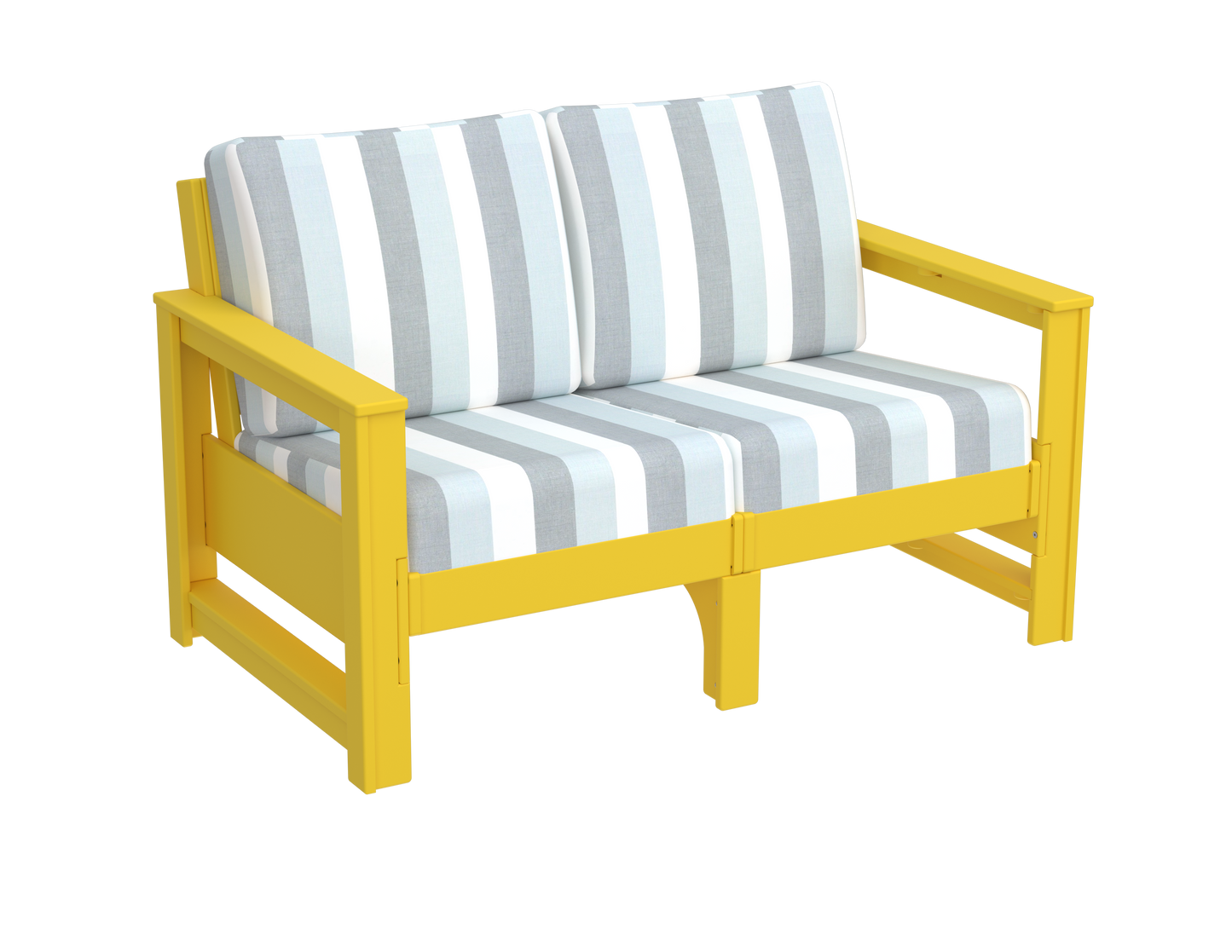 Modern Outdoor Loveseat