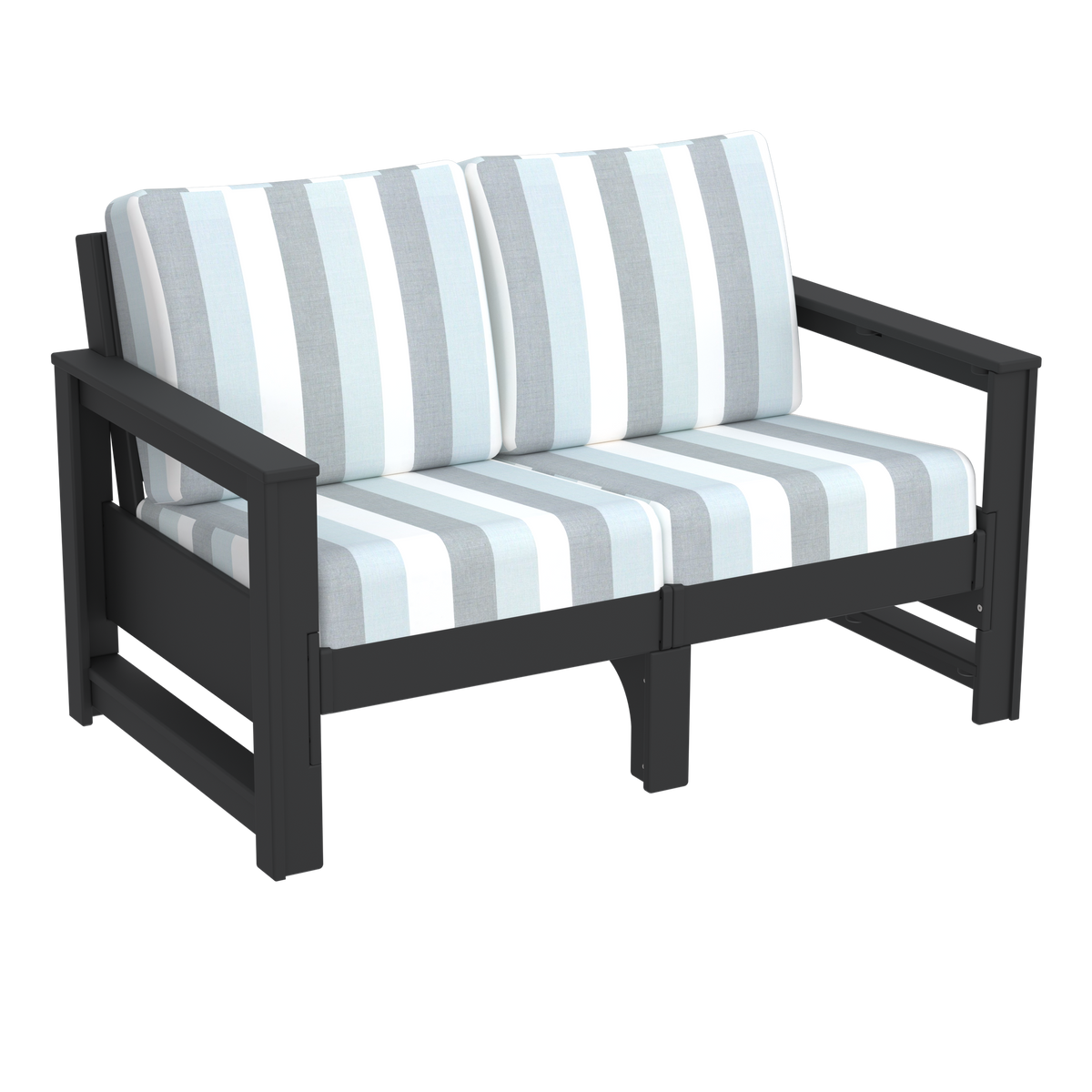 Modern Outdoor Loveseat