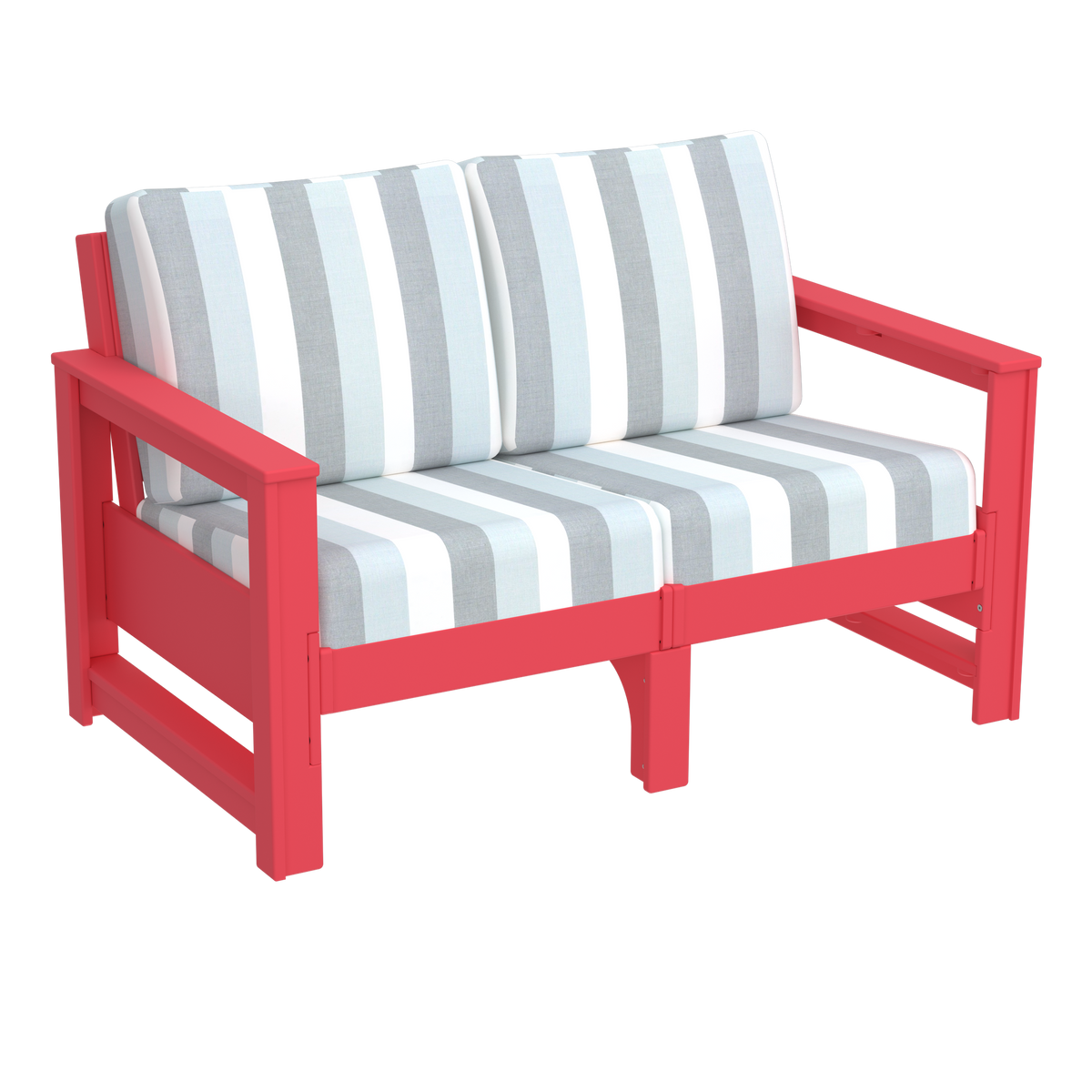 Modern Outdoor Loveseat