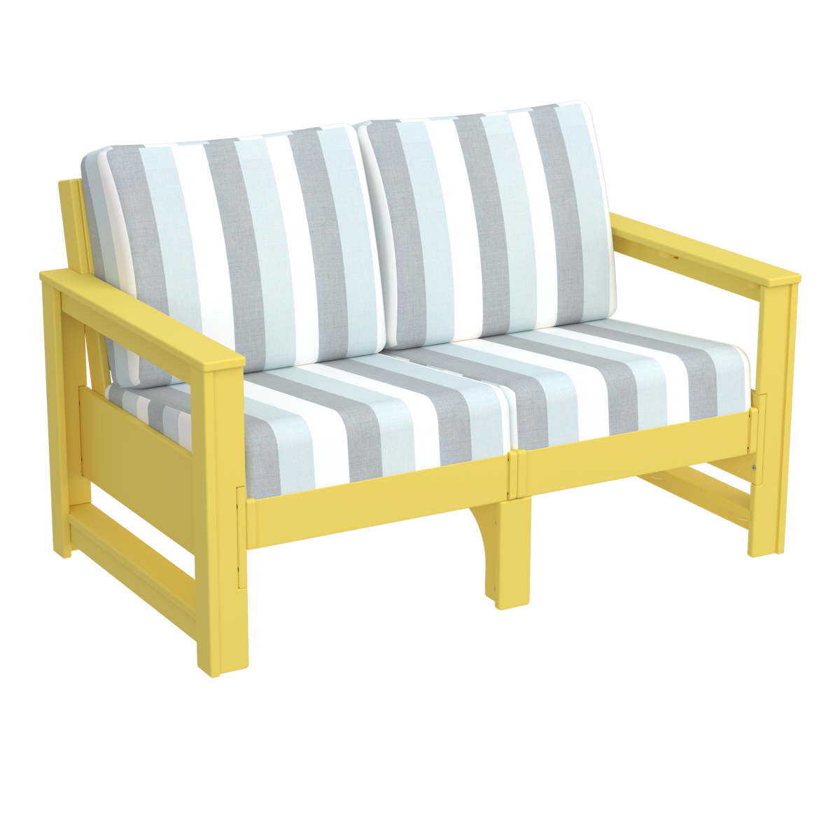 Modern Outdoor Loveseat