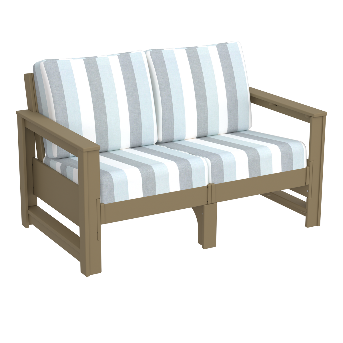 Modern Outdoor Loveseat