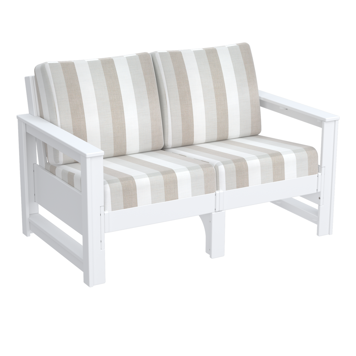 Modern Outdoor Loveseat