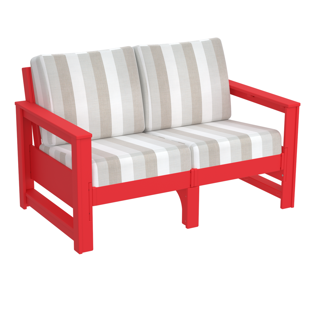 Modern Outdoor Loveseat