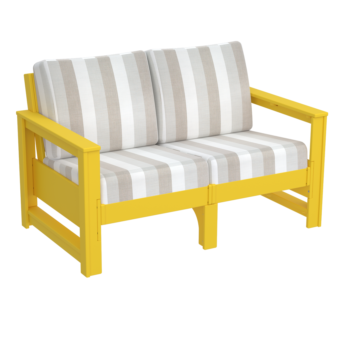 Modern Outdoor Loveseat