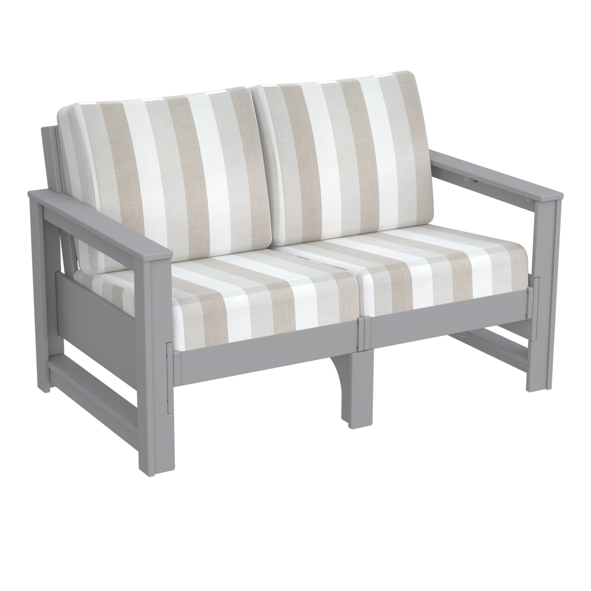 Modern Outdoor Loveseat