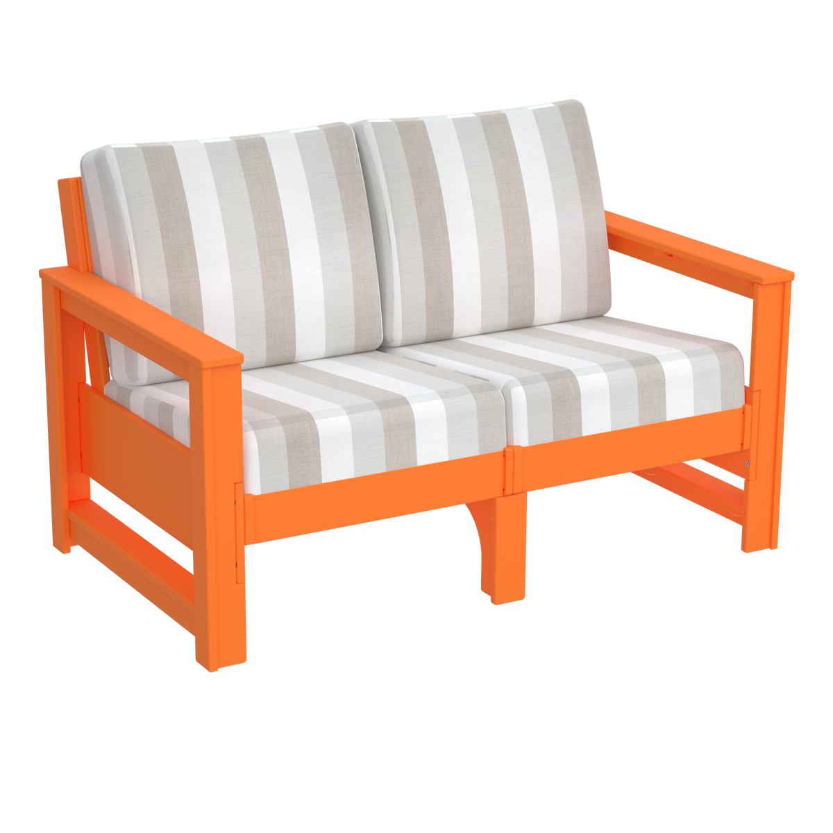 Modern Outdoor Loveseat