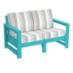 Modern Outdoor Loveseat