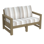 Modern Outdoor Loveseat