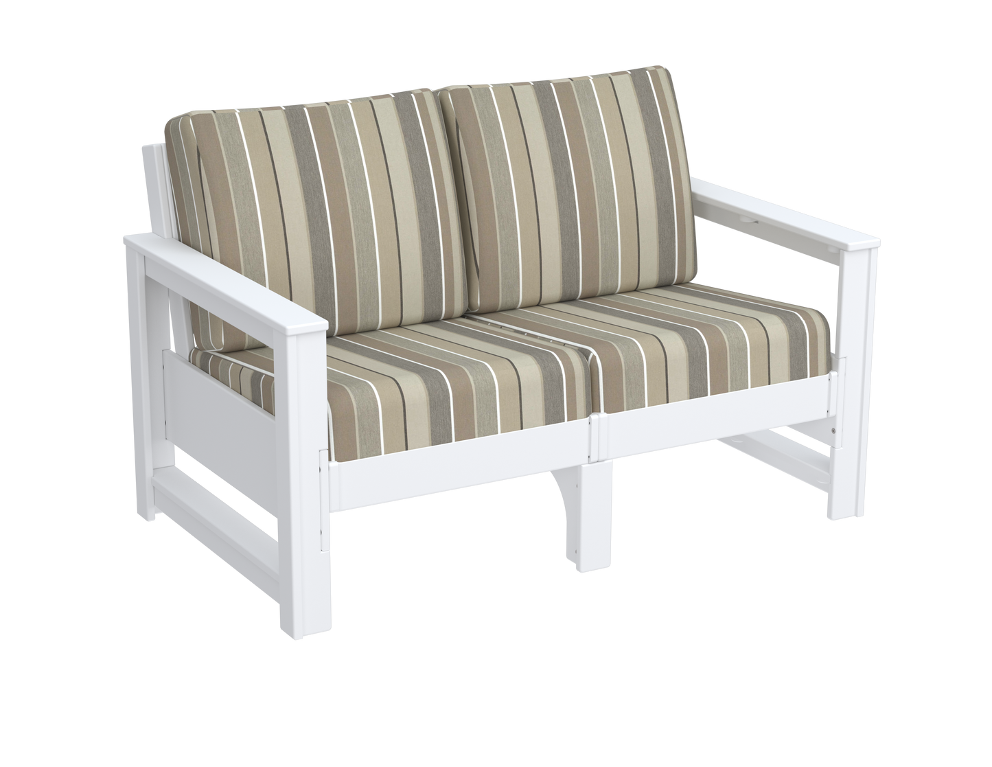 Modern Outdoor Loveseat