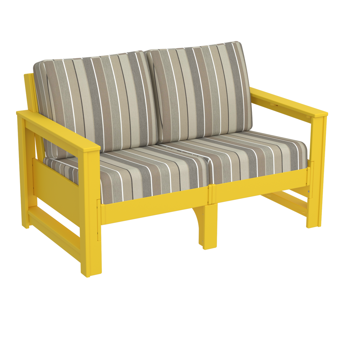 Modern Outdoor Loveseat