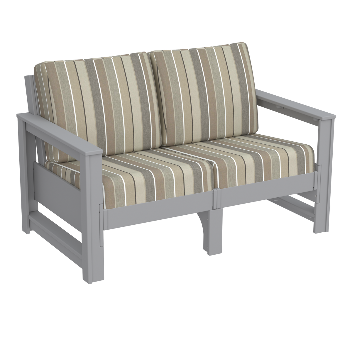Modern Outdoor Loveseat