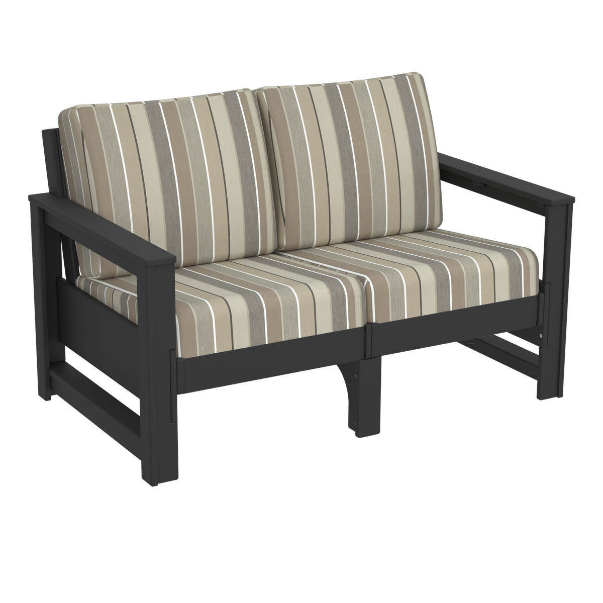 Modern Outdoor Loveseat