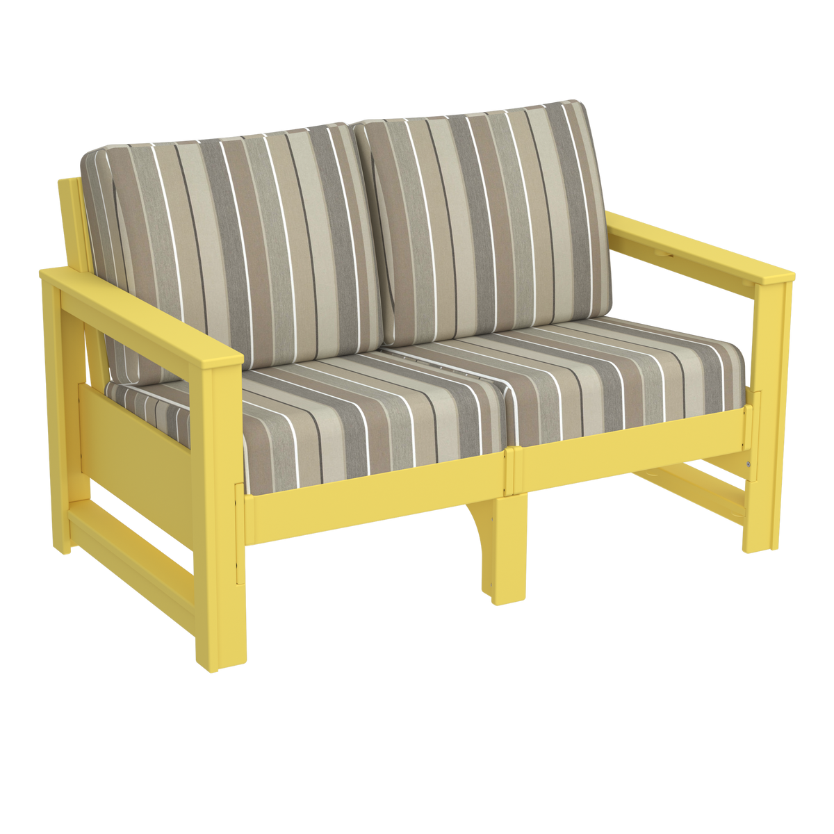 Modern Outdoor Loveseat