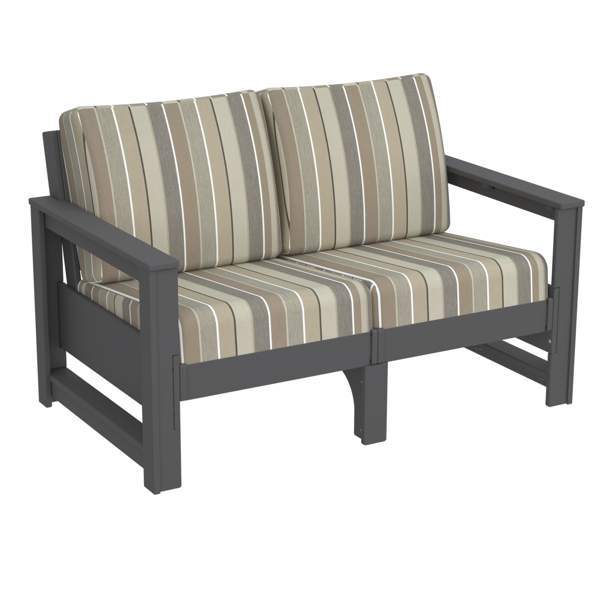 Modern Outdoor Loveseat