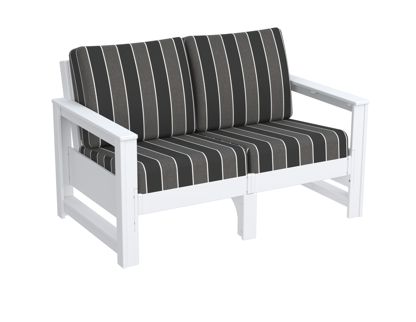 Modern Outdoor Loveseat