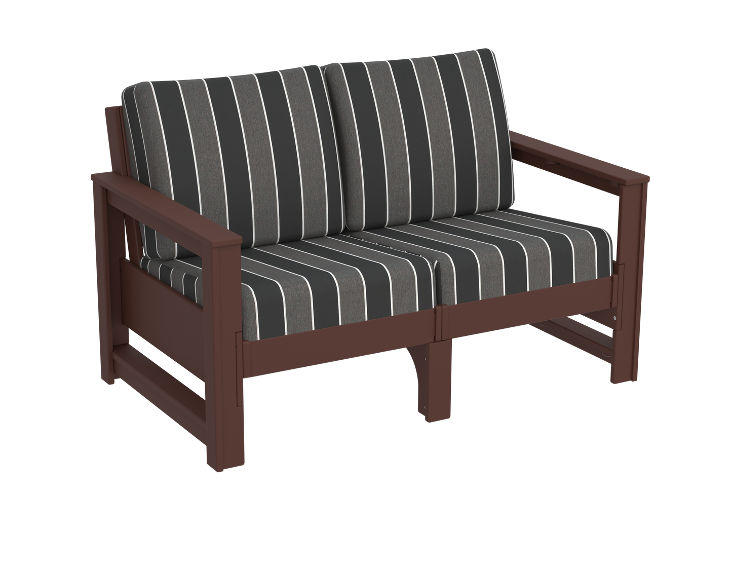Modern Outdoor Loveseat