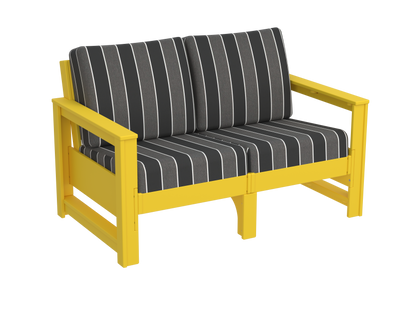 Modern Outdoor Loveseat