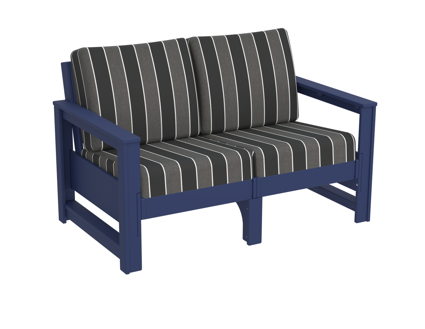 Modern Outdoor Loveseat
