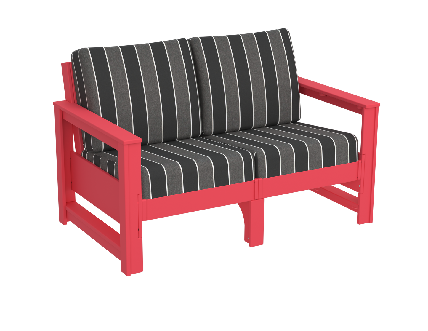 Modern Outdoor Loveseat