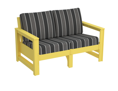 Modern Outdoor Loveseat