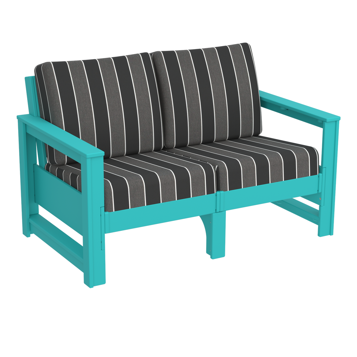 Modern Outdoor Loveseat