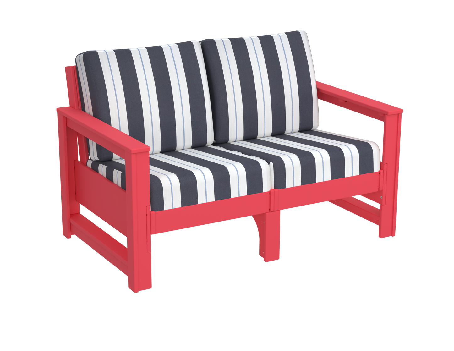 Modern Outdoor Loveseat