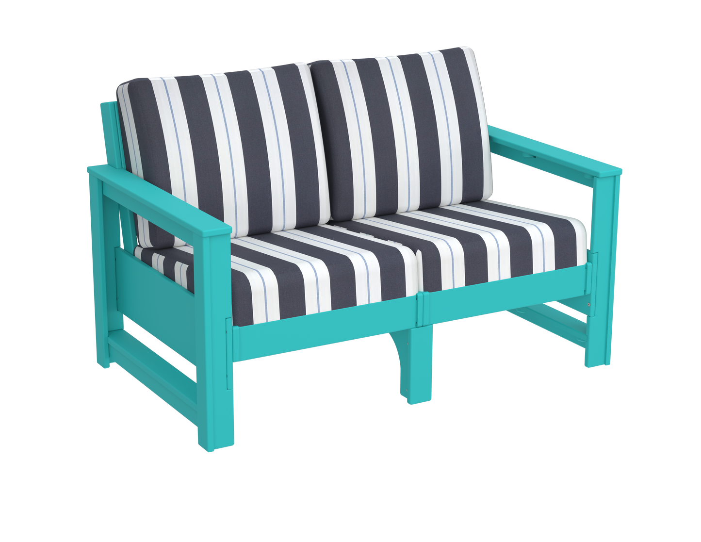 Modern Outdoor Loveseat
