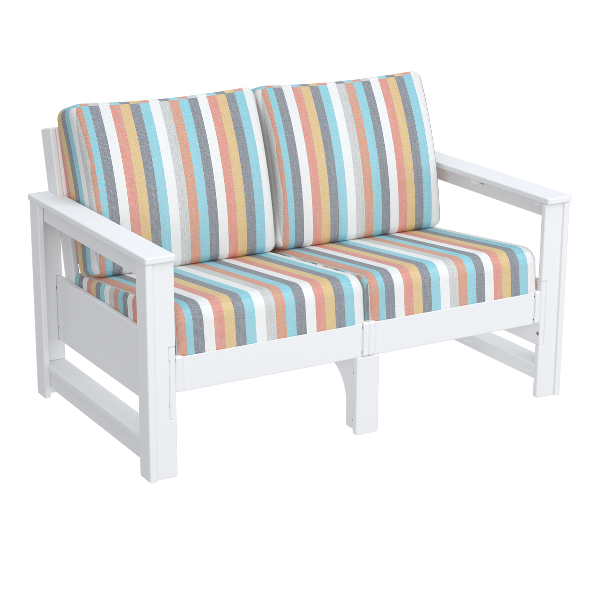 Modern Outdoor Loveseat