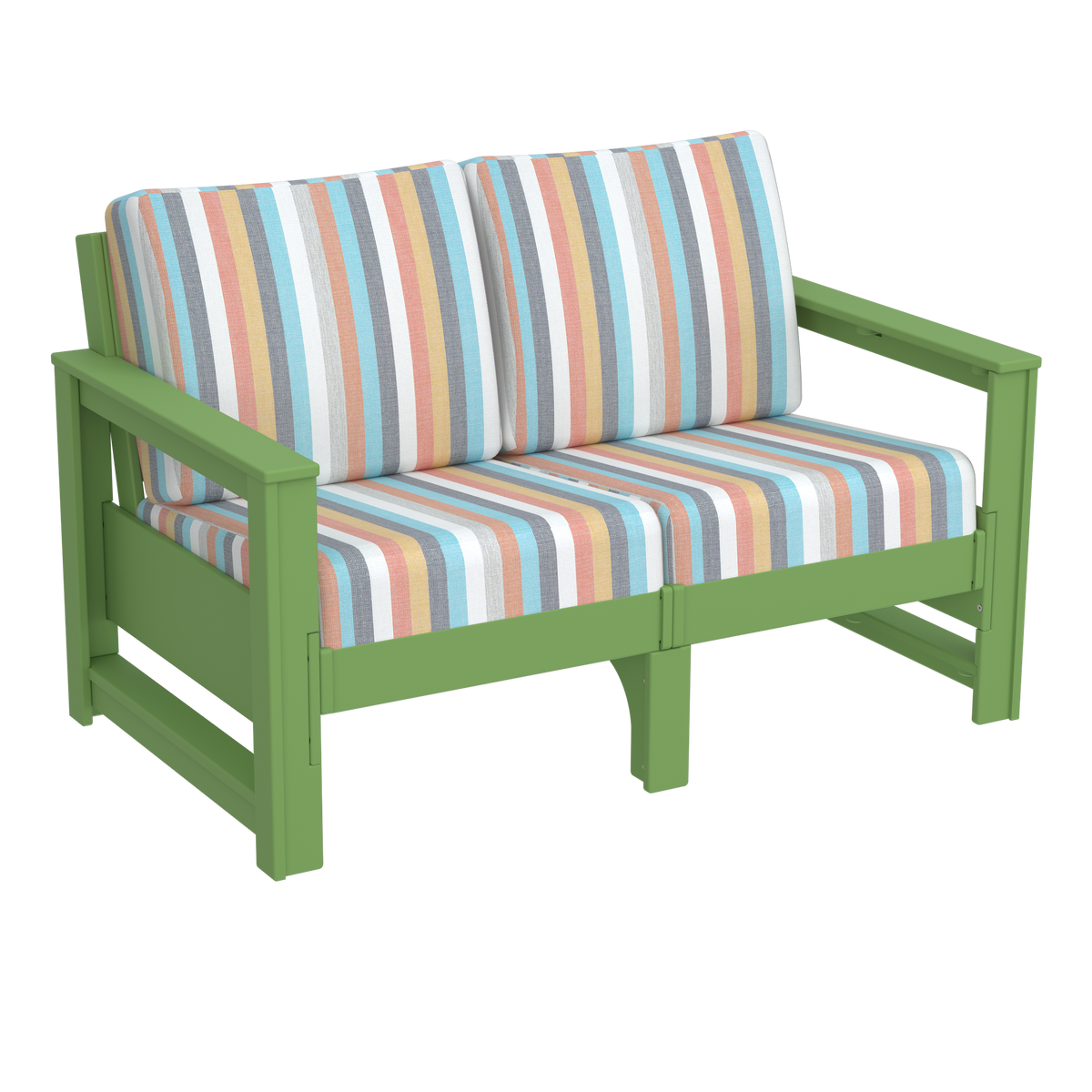 Modern Outdoor Loveseat