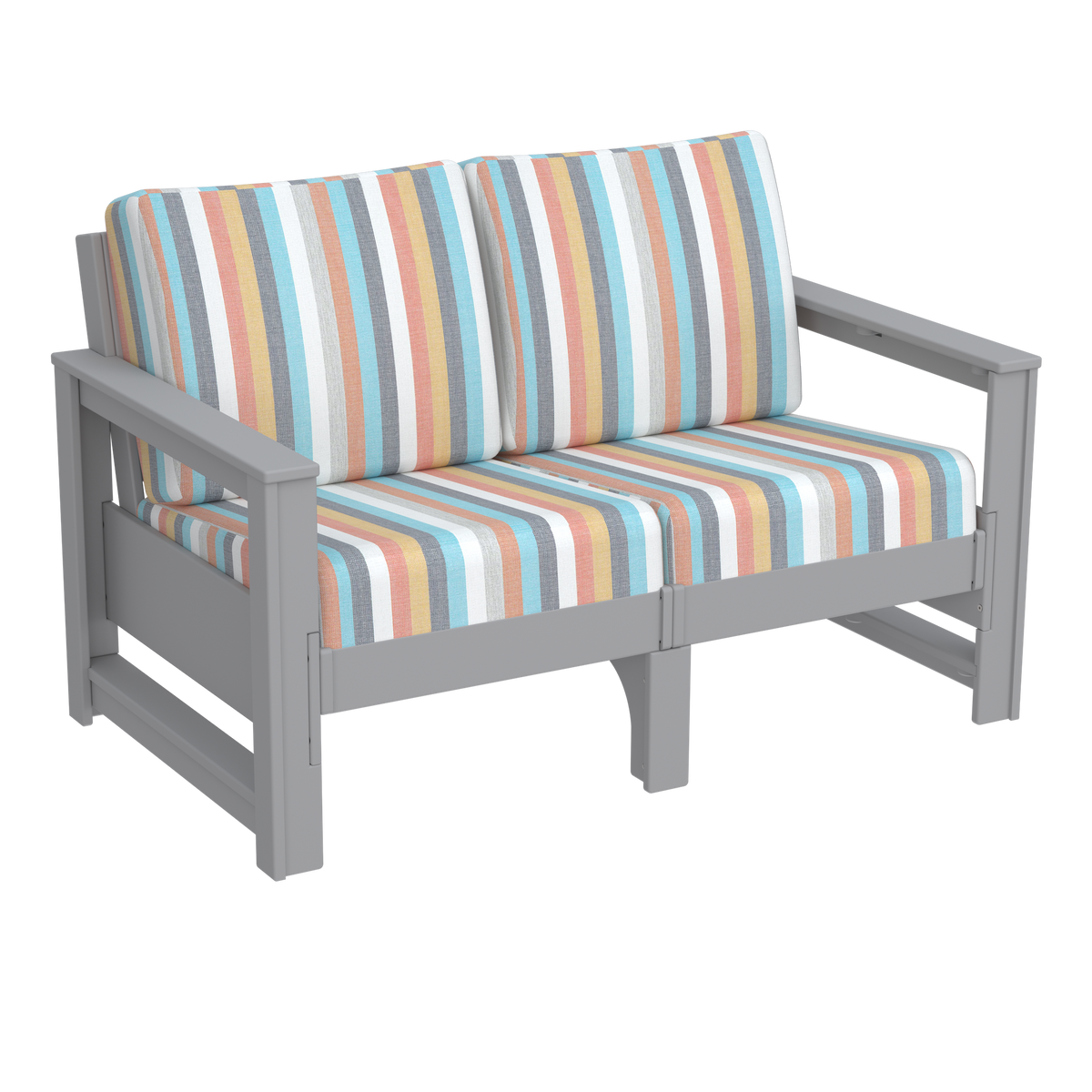 Modern Outdoor Loveseat