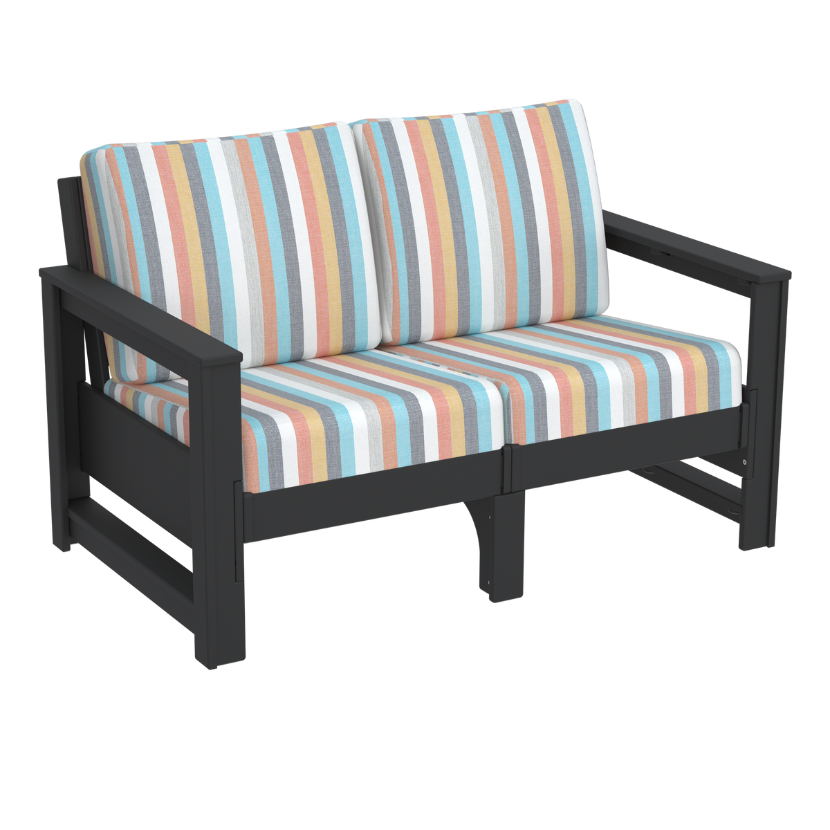 Modern Outdoor Loveseat
